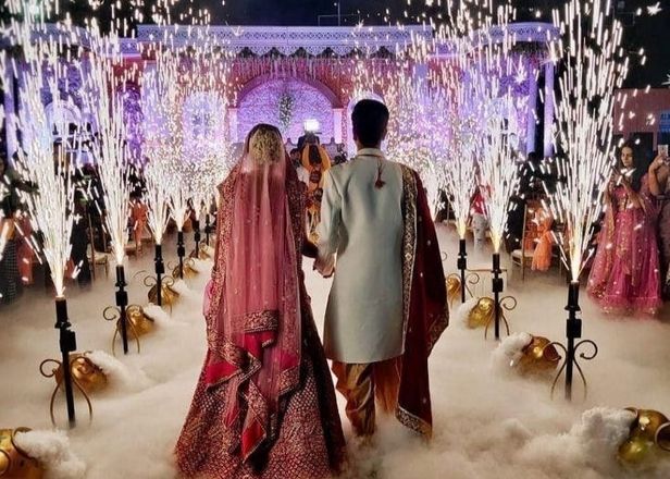 Wedding Fireworks in Hyderabad | SSPyro FX - Sparkle Your Big Day